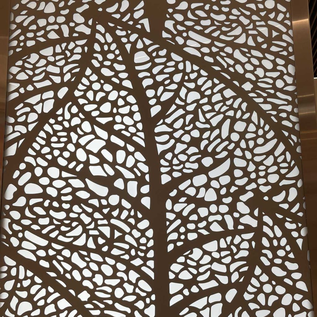 Leaf 2D Metal Facade